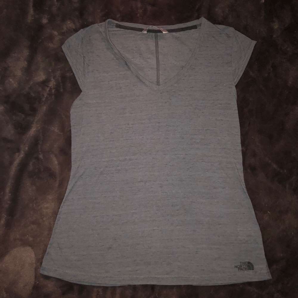 Grey athletic top